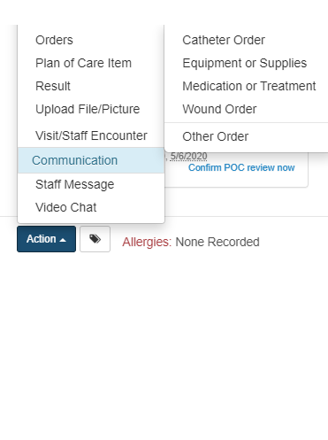 Create orders